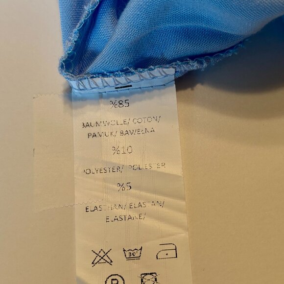 European size 52, long sleeve shirt, NWT - Picture 3 of 3